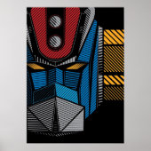 091 Grendizer volledig Poster (Voorkant)