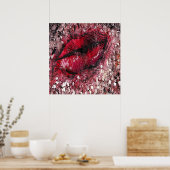 09#213 lippen/pos. poster (Keuken)