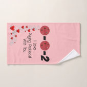 0-0-2 J'Aime Jouer Au Pickleball Avec Vous Valenti (Serviette à main)