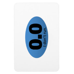 0.0 Ik loop niet. Magneet