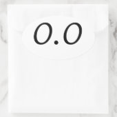 0.0 OVALE STICKER (Tas)