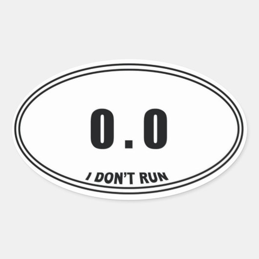 0.0 Stickers Ovaux non coureurs (Devant)