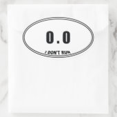 0.0 Stickers Ovaux non coureurs (Sac)