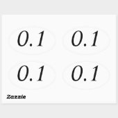 0.1 Sticker ovale (Feuille)