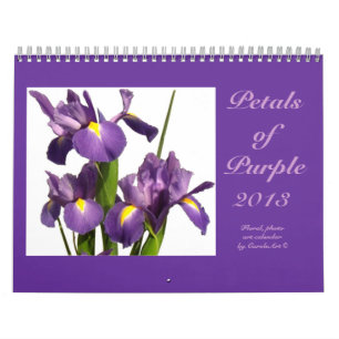0 2013 "Bloemblaadjes van Paars " Kalender