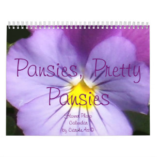 0 2014 Pansies,  Pansies Kalender