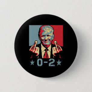 0 2 Grappige Trump 2024 Trump 2024 Win Overwinning Ronde Button 5,7 Cm