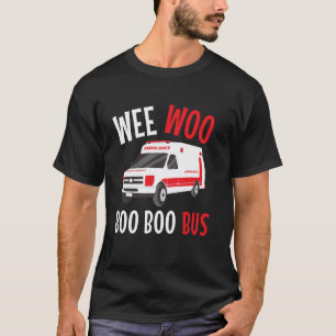 0 Ambulance-piep-piep-bus Reddingsdienst T-shirt