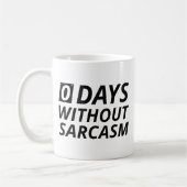 0 dagen zonder Sarcasm Koffiemok (Links)
