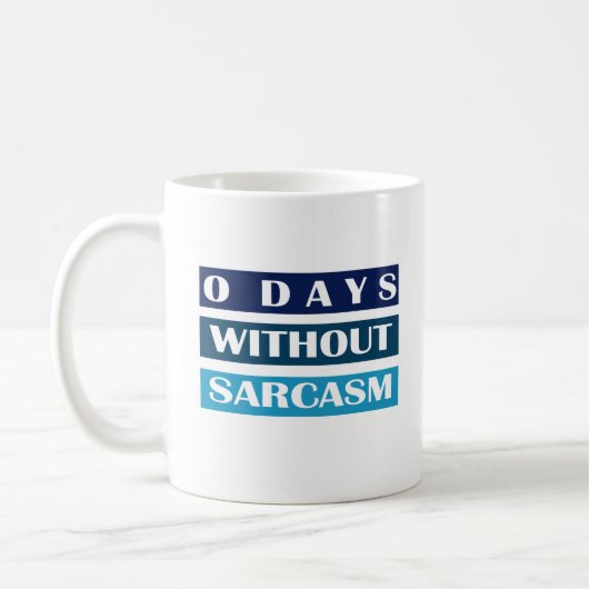 0 dagen zonder Sarcasm Koffiemok (Links)
