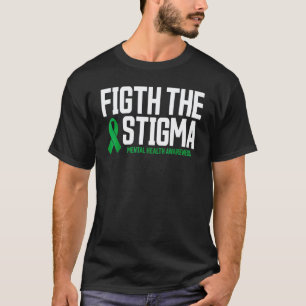 0 Geestelijke Gezondheid Stigma Bestrijden Geeste T-shirt