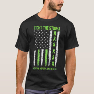 0 Geestelijke Gezondheidsbewustzijn Stigma Bestrij T-shirt