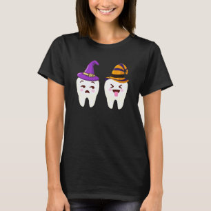 0 Grappige Tand Heksenhoed Tandartsassistent Tanda T-shirt