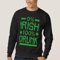 0 Iers 100 dronken St. Patrick's drankdag