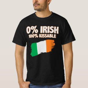 0% Iers 100% Kissable T-shirt