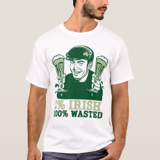 0% Iers, 100% verspild T-Shirt
