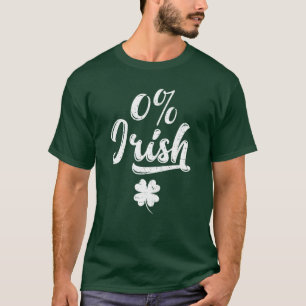 0% Ierse Sint-Patrick T-shirt