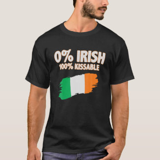 0 % Ierse vlag 100 % Ierse vlag Pa Kissable Irish T-shirt