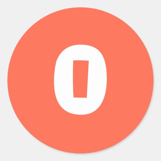 0 Kleine Ronde Tomaat Rode Stickers van Janz (Voorkant)