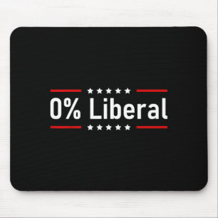 0% liberaal - Nul procent verklaring Muismat