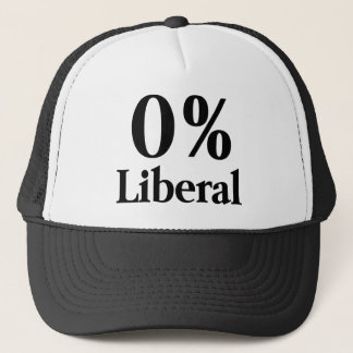 0% liberaal trucker pet