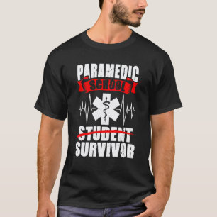 0 Medische EHBO-student paramedicus School Overlev T-shirt
