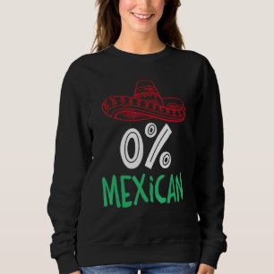 0 Mexicaan Met Sombrero En Snor Voor Cinco de Trui