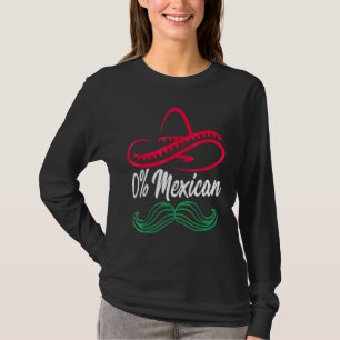 0 Mexicaanse Mexicaanse Fiesta Party Cinco De Mayo T-shirt