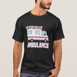 0 Mijn andere auto is een ambulancereus paramedicu T-shirt