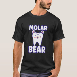 0 Molaire Beren Tandarts Schattige Ijsberen T-shirt
