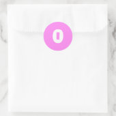 0 Petit Stickers Violet Rond par Janz (Sac)