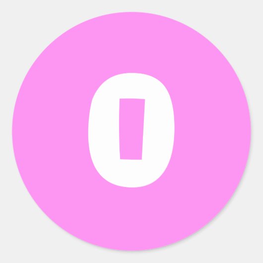 0 Petit Stickers Violet Rond par Janz (Devant)