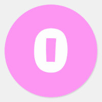 0 Petit Stickers Violet Rond par Janz