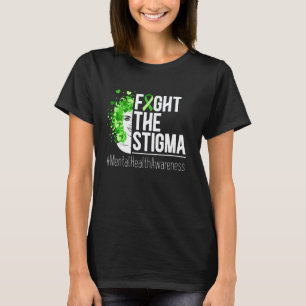 0 Stigma Bestrijden Mentale Gezondheid Bewustzijn T-shirt