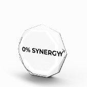 0% Synergy Minimalist Acrylic Desk Block Fotoblokken (Rechts)