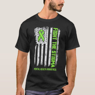 0 Vecht Stigma Geestelijke Gezondheid Is Belangrij T-shirt