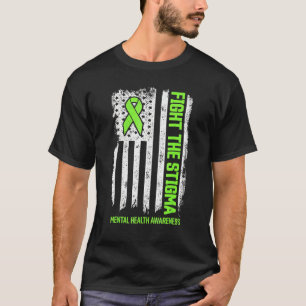 0 Vecht Stigma Geestelijke Gezondheid Is Belangrij T-shirt
