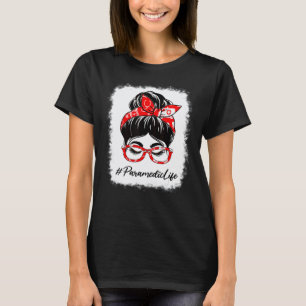 0 Verpleegkundige Gebleekte Rommelige Knot Waarder T-shirt