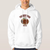 1ポンドステーキ (カレッジ風イラスト) HOODIE (Voorkant)