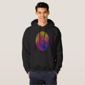 10000 Digits Pi Sign Math  Mathematics Nerd Pi Day Hoodie (Voorkant volledig)