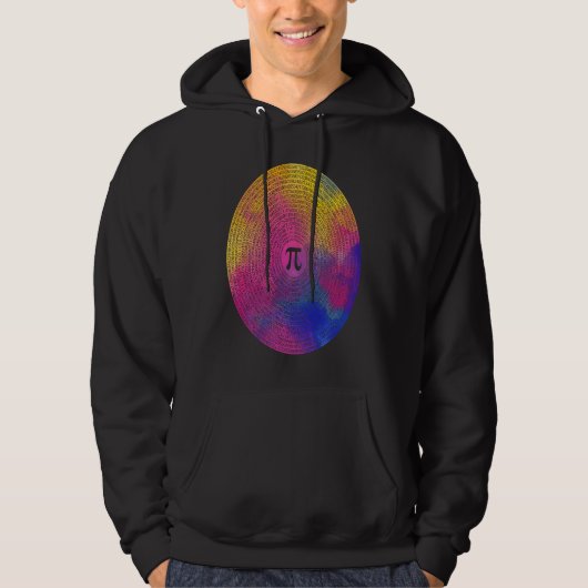 10000 Digits Pi Sign Math  Mathematics Nerd Pi Day Hoodie (Voorkant)