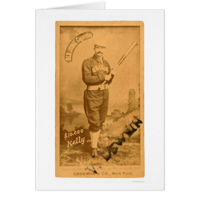 $10000 le Roi Kelly Baseball 1887 (Devant)