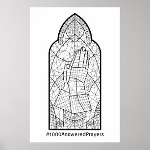 1000 antwoordgebeden tracker poster