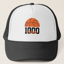 1000 Career Points Scorer Basketball Player Team Trucker Pet