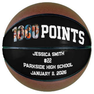 1000 Career Points Scorer Foto Speler Team Basketbal