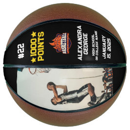 1000 Career Punten Scorer Mijlpaal Viering Basketbal