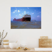 1000-Foot Laker Poster (Keuken)