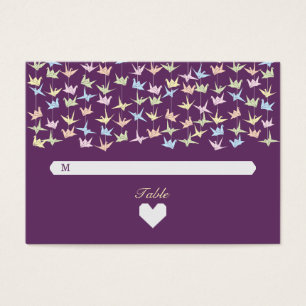 1000 Hanging Origami Mariage de grues en papier (v