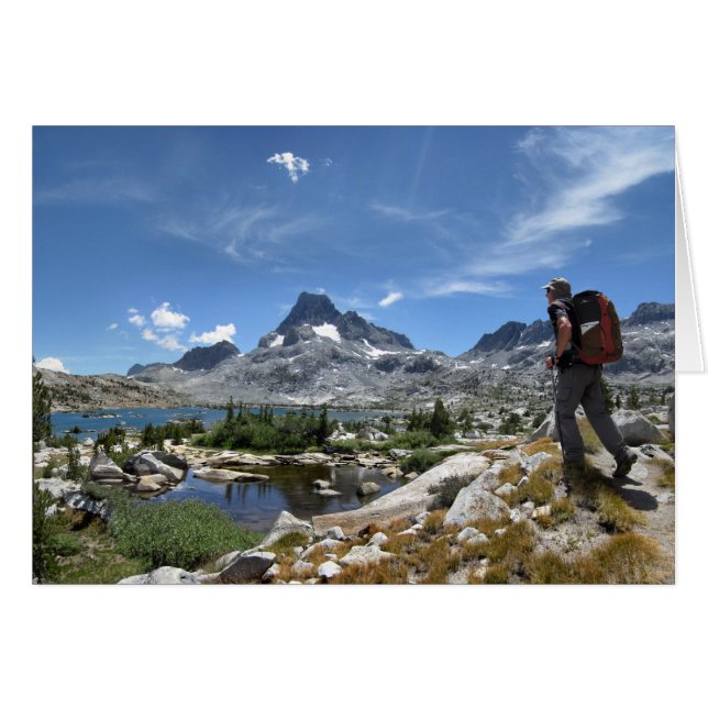 1000 Island Lake and Banner Peak - sentier John Mu (Devant horizontal)