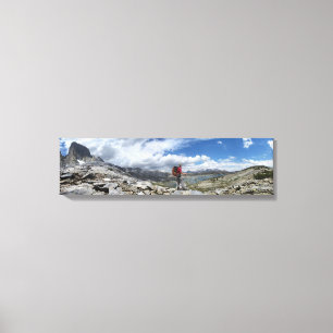 1000 Island Lake, Ansel Adams Wilderness, Sierra Canvas Afdruk